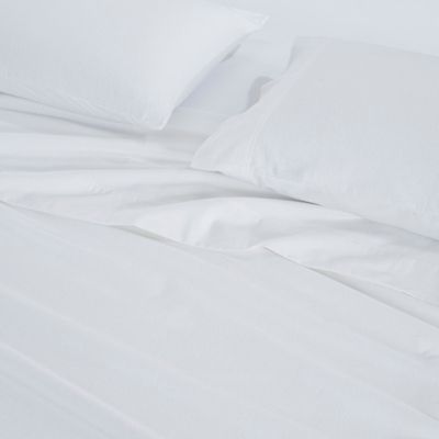 Paisley or Solid Flannel Cotton Deep Pocket Sheet Set