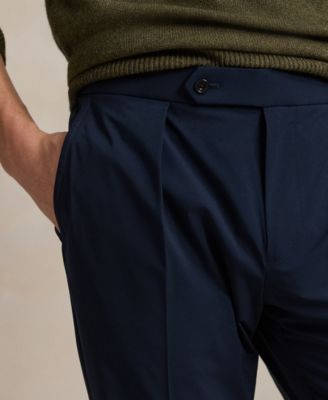 Men's Pleated Suit Trousers