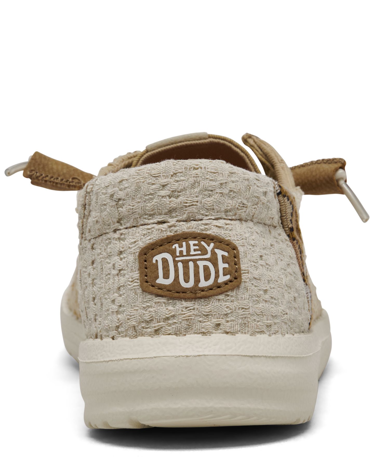Женские кроссовки-мокасины Hey Dude Wendy Crafted Boho, цвет: Рыжевато-коричневый — фото 2
