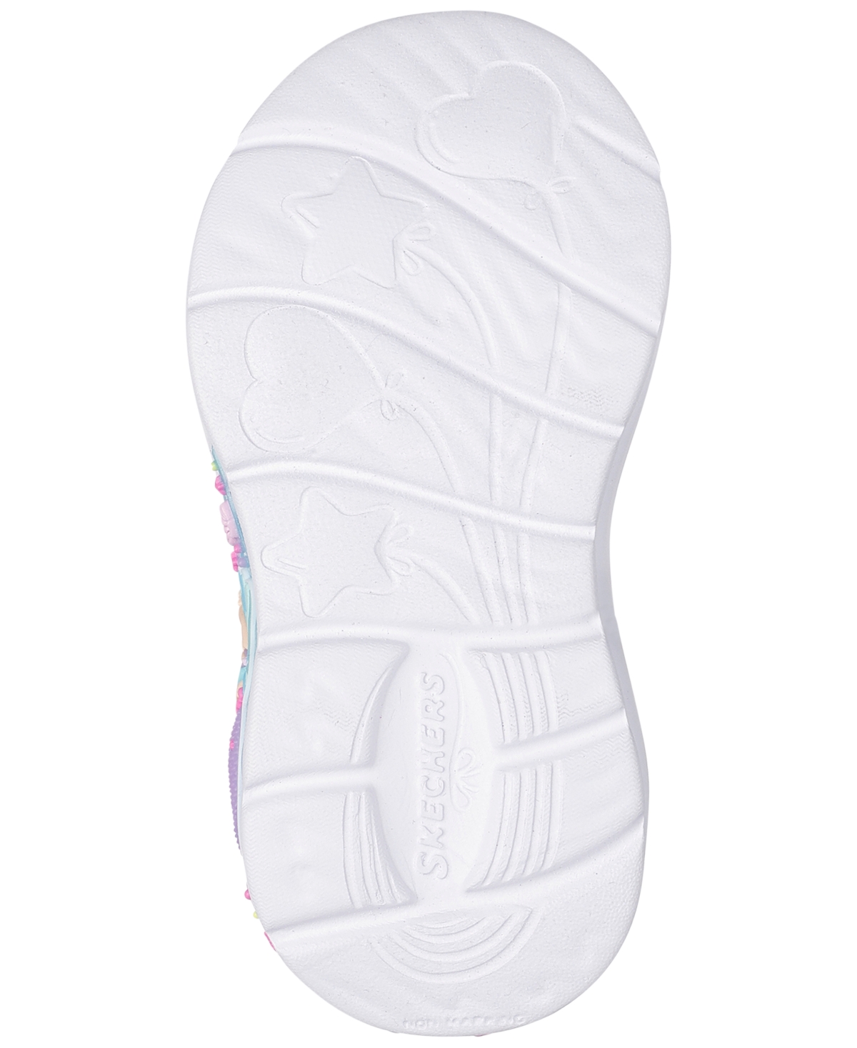 Skechers Toddler Girls' My Dreamers - Lil Mermaid Light-Up Fastening Strap Casual Sneakers from Finish Line