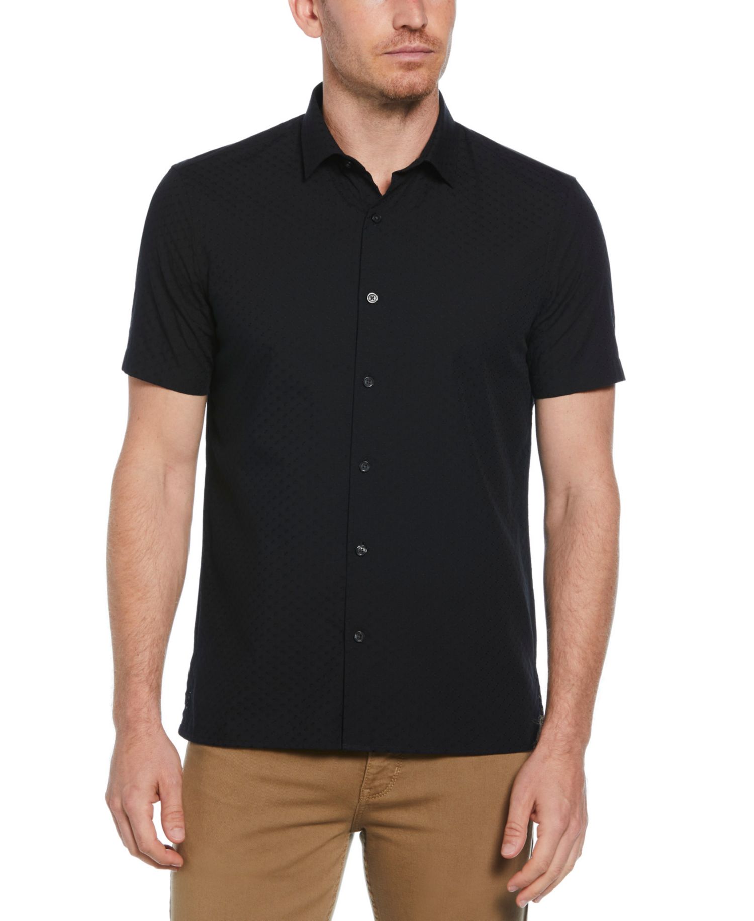 Men's Dobby-Weave Shirt