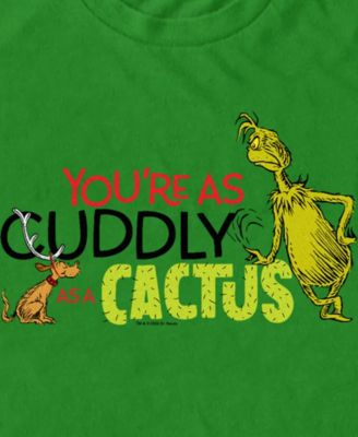 Men's Cuddly as a Cactus Short Sleeve T-Shirt