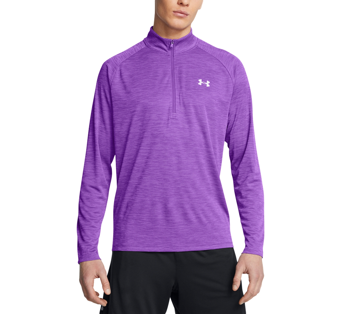 Men's Ua Tech Space-Dyed 1/2-Zip Performance Sweatshirt - 305 Team K