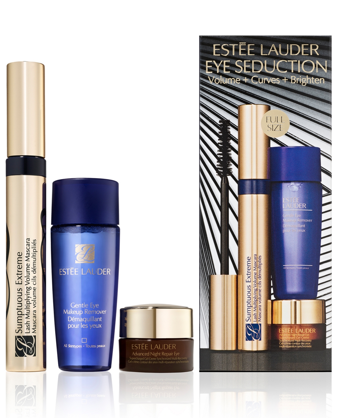 Estée Lauder Eye Seduction Sumptuous Extreme Mascara Set ($67 Value) In No Color