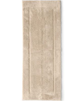 Cotton Non-skid Double Sink Bath Rug 23x59