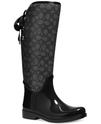 COACH Tristee Rainboots - Macy's