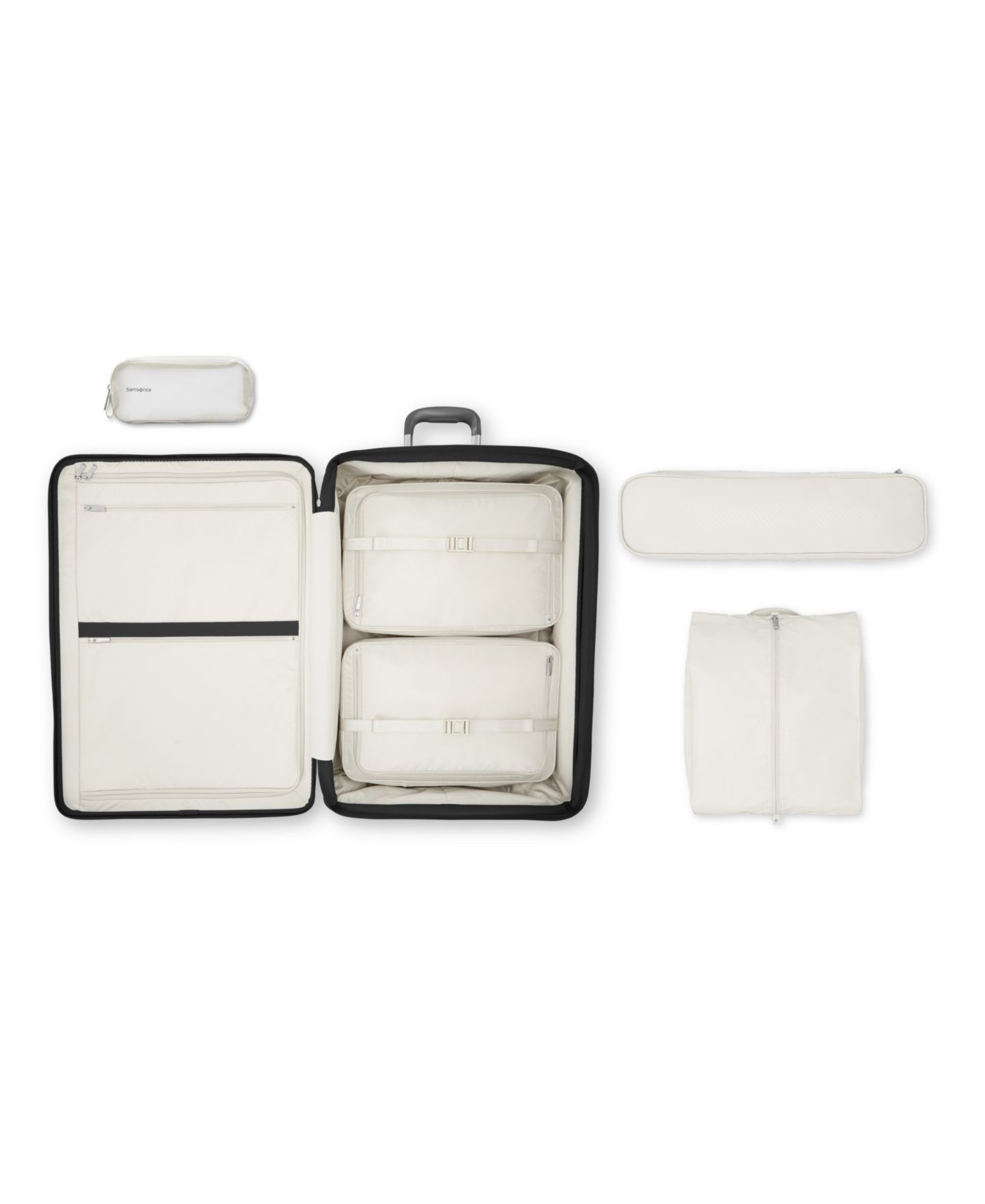 Чемодан Samsonite Silhouette 18 Expandable Large Hardside Check-in Spinner, цвет: Чёрный — фото 4