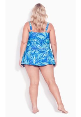 Women's Twist Print Tankini