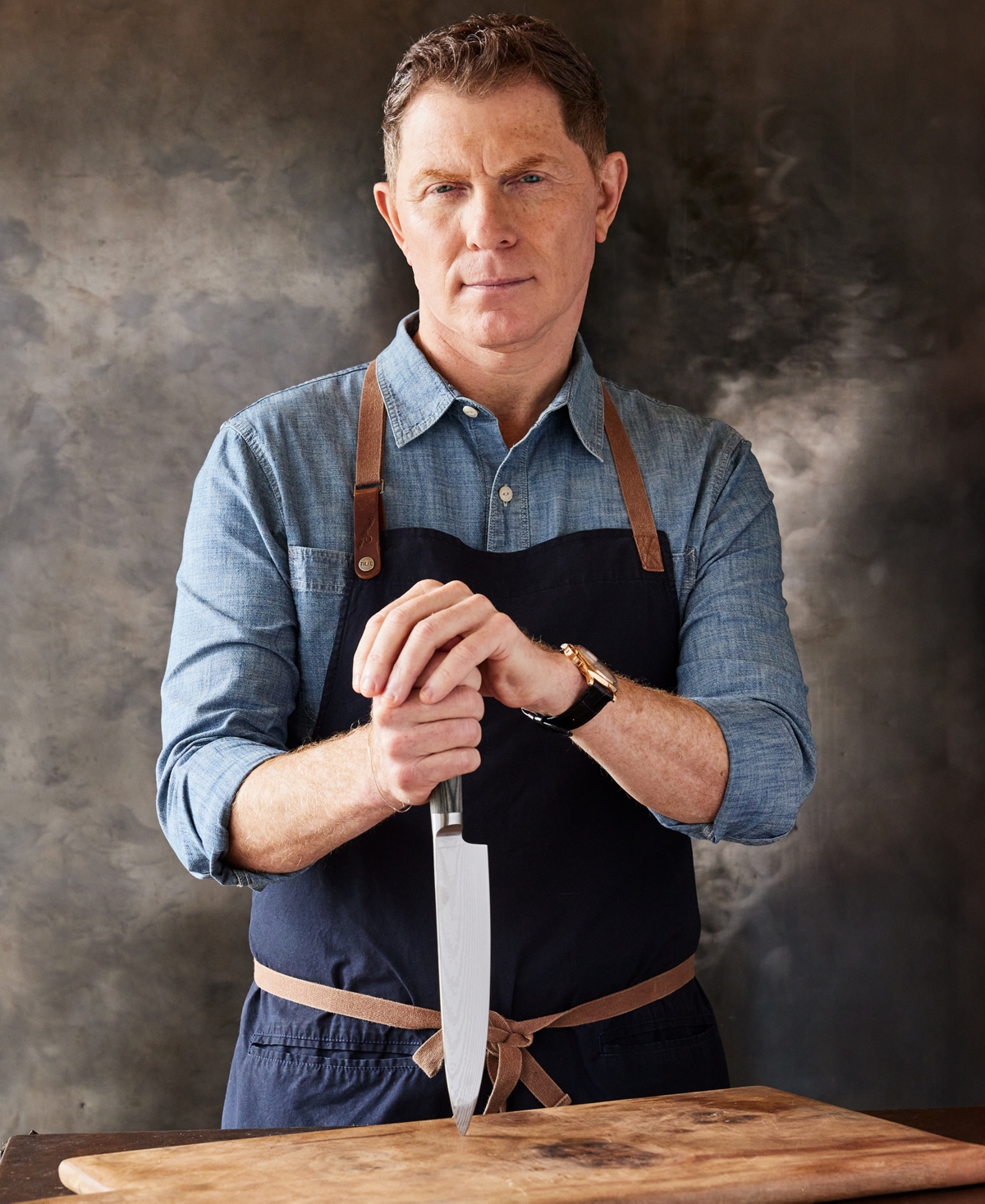 Greenpan Bobby Flay X  13-piece Knife Block Set In Gray
