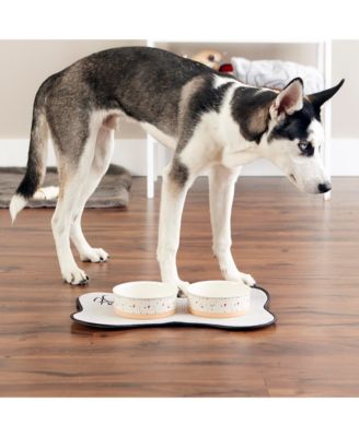 Terrazzo Pet Bowl Set/2