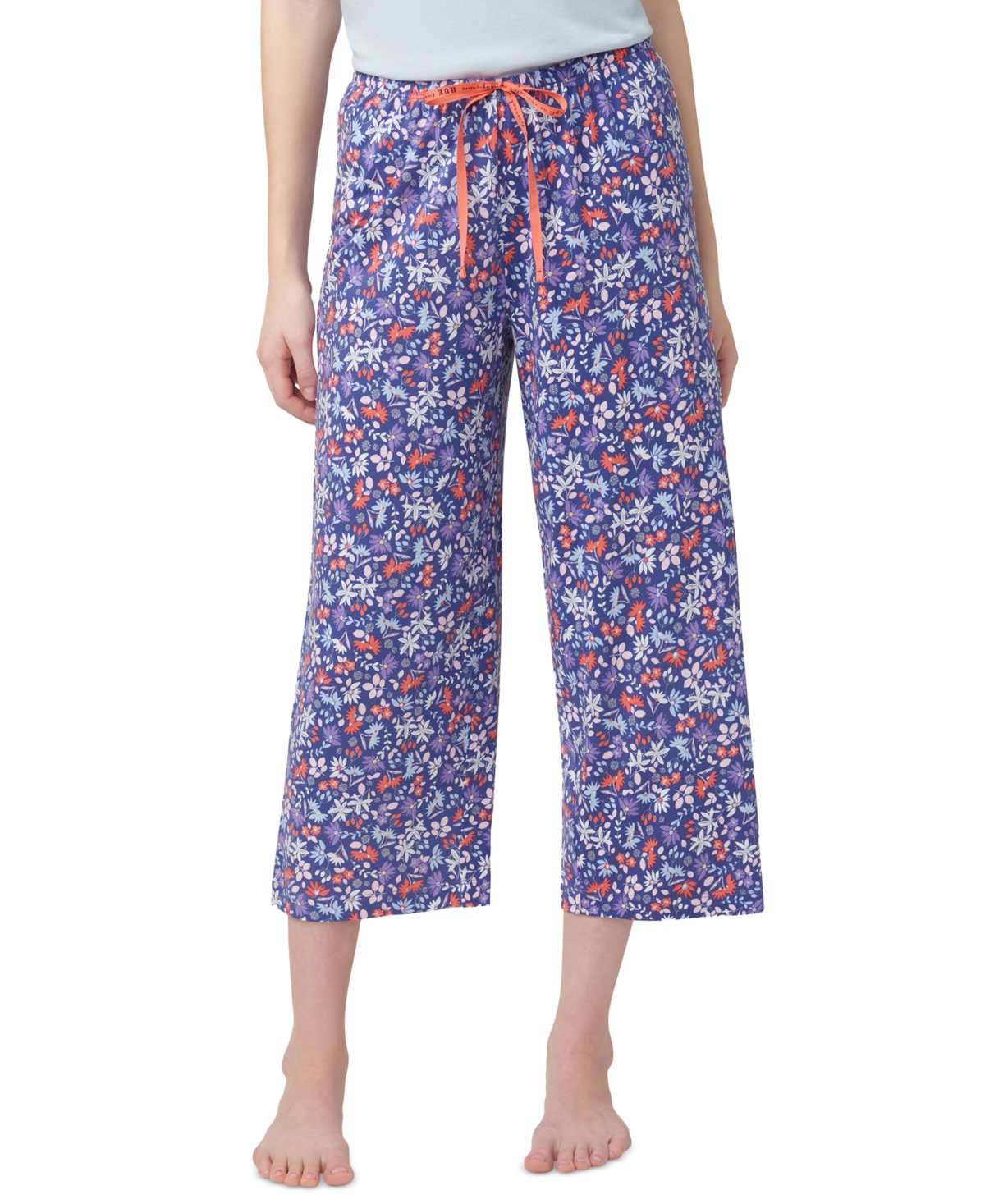 Women's The Ditsy Dance Capri Pajama Pants - Skipper Blue