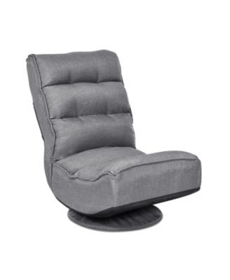 5-Position Folding Floor Gaming Chair
