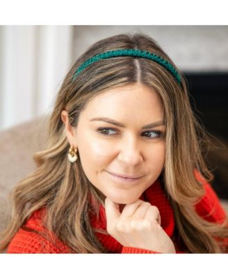 Thin Solid Headband - Green