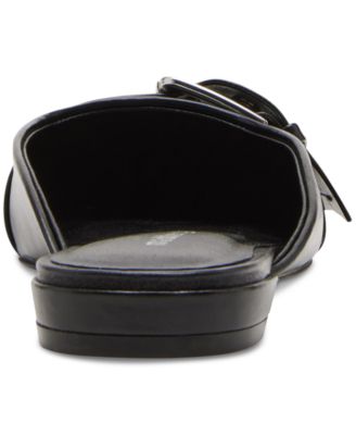 Denveerr Buckled Slide Loafer Mules