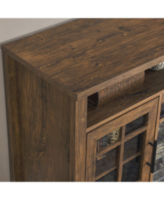 55 Inch Tv Media Stand With Electric Fireplace Kd Inserts Heater