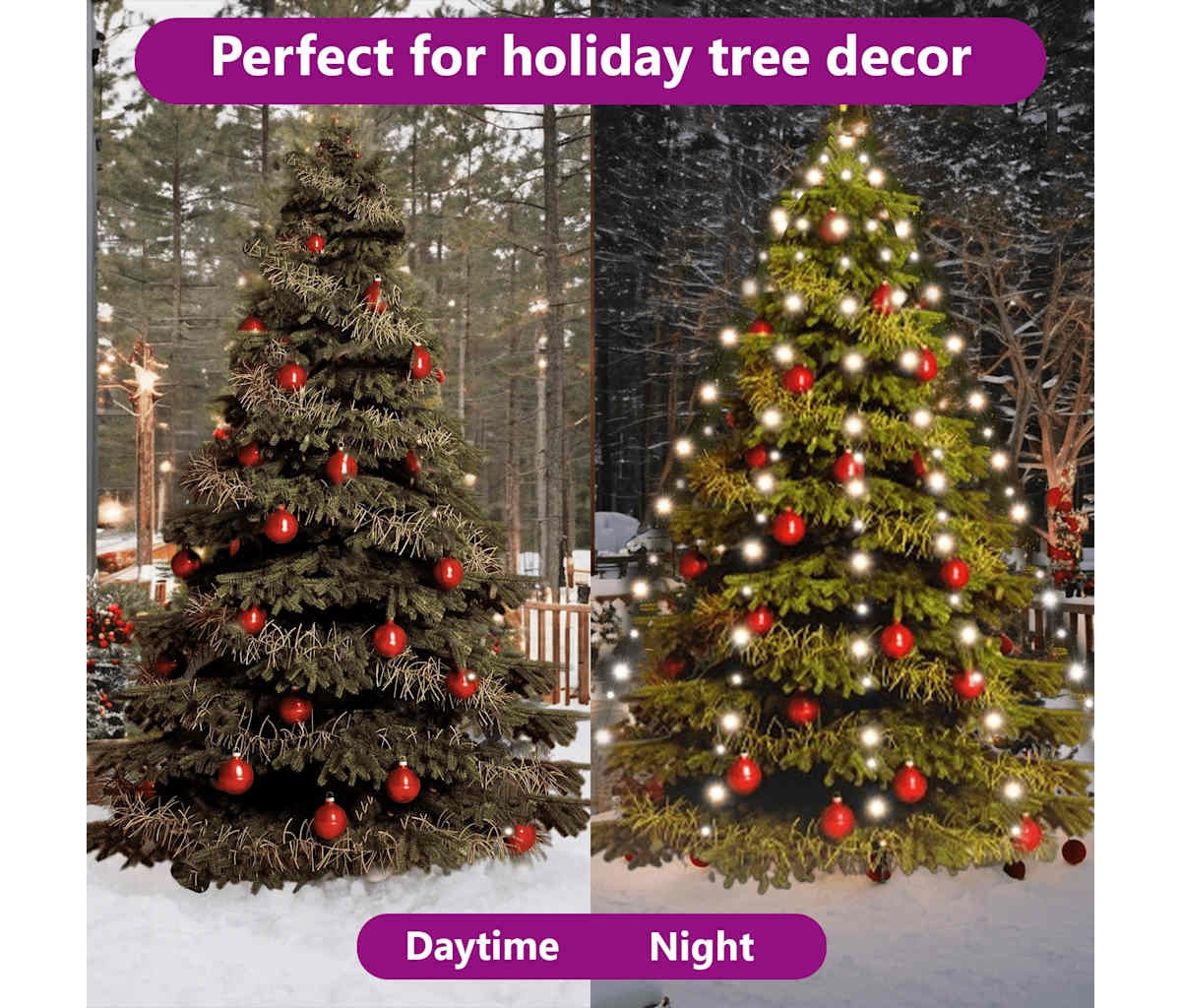 vidaXL Christmas Tree Net Lights with 180 LEDs Cold White 70.9