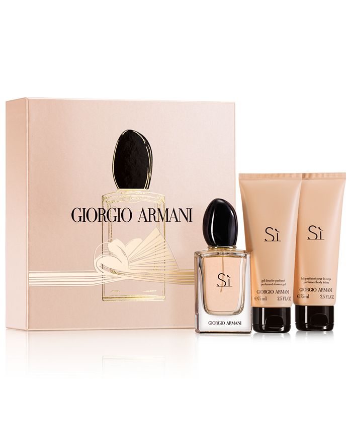 Giorgio Armani 3-Pc. Si Gift Set & Reviews - Perfume - Beauty - Macy's
