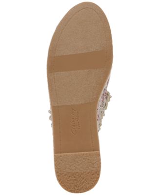 Mallory Ruffle Mule Slides