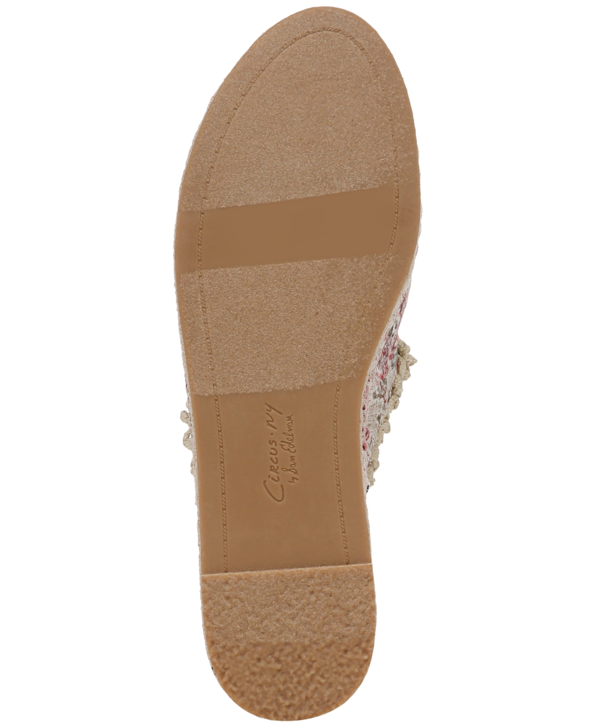 Circus Ny By Sam Edelman Mallory Ruffle Mule Slides In Natural Blush Multi