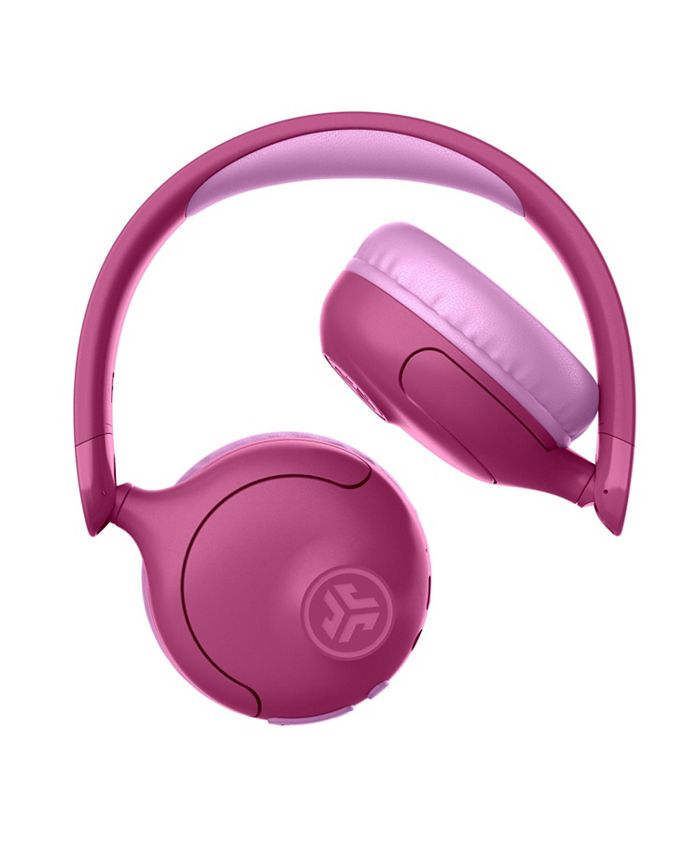 Color Pink JLab JBuddies Pop Wireless Kids Headphones - Pink