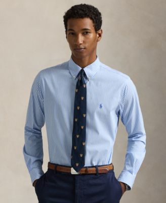 Polo Ralph Lauren - Men's Classic-Fit Gingham Stretch Poplin Shirt