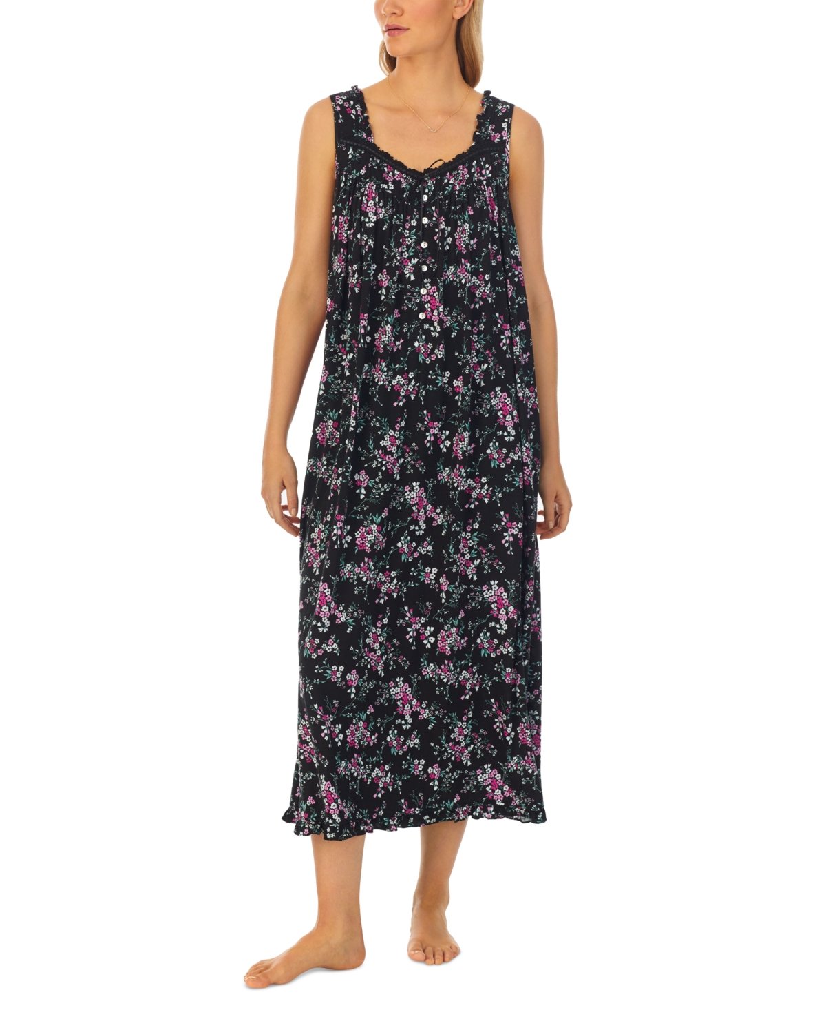 Eileen West Women's Sleeveless Ballet Nightgown