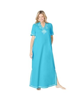 Only Necessities Plus Size Embellished Knit Lounger