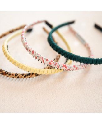 Thin Solid Headband - Pale Yellow