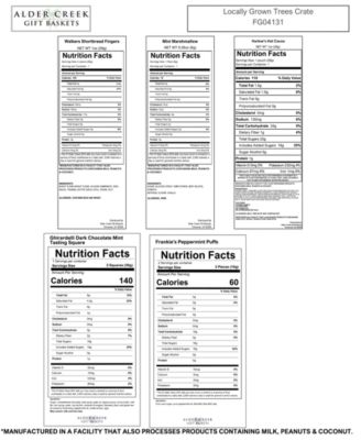 Locally Grown Trees Gift Crate, 8 Piece