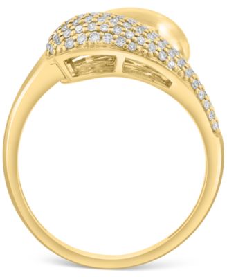 EFFY&reg; Diamond Bypass Ring (1/3 ct. t.w.) in 14k Gold