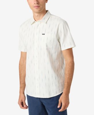 Men's Seafaring Ikat Short Sleeve Standard Shirt