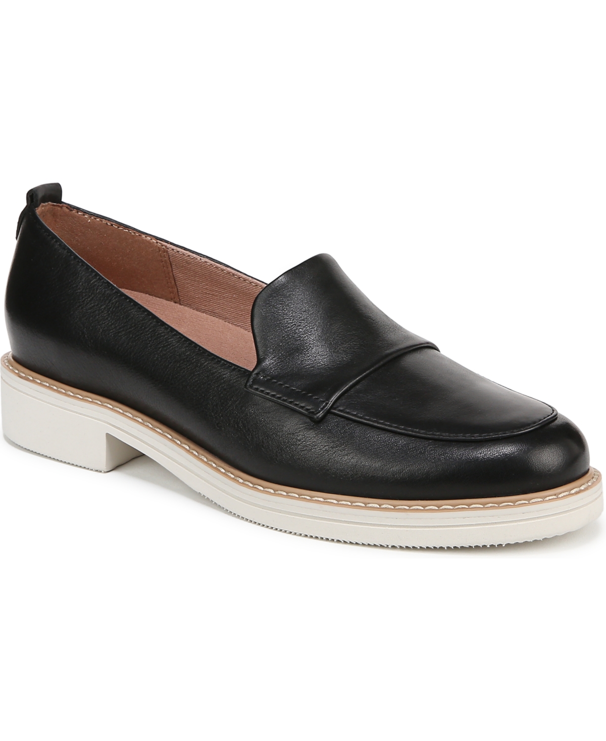 NATURALIZER WOMEN'S TAYLIN BLOCK HEEL PENNY LOAFERS 