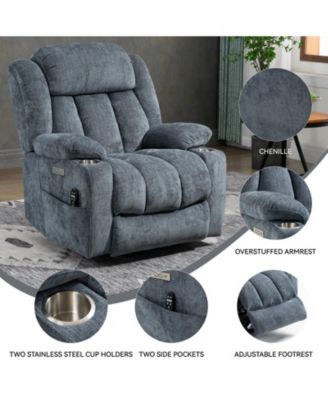 Chenille Power Lift Recliner Chair