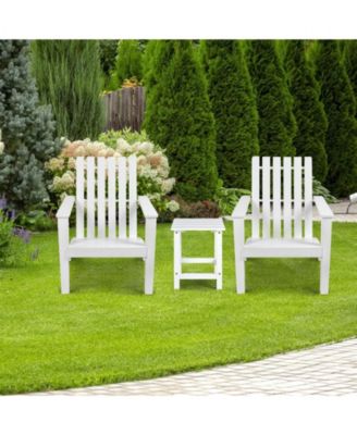 15 Inch Patio Square Wooden Slat End Side Table for Garden