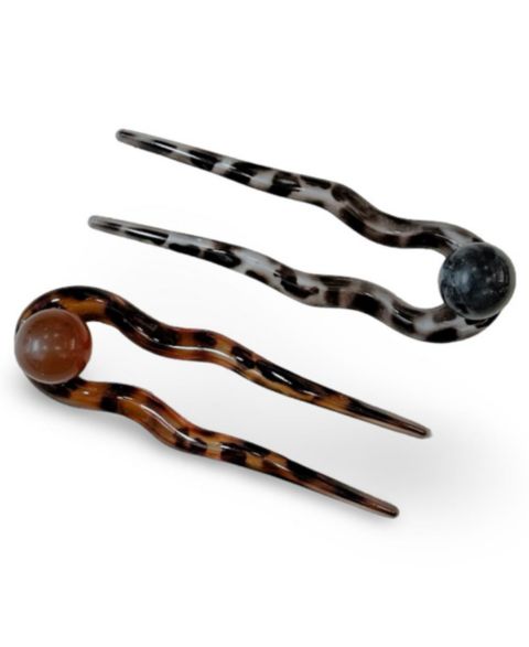 Женские аксессуары Headbands of Hope French Hair Pin Set - Tortoise + Pearl