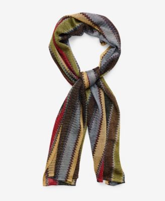 Steve Madden - Chevron Shimmer Pattern Oblong Scarf