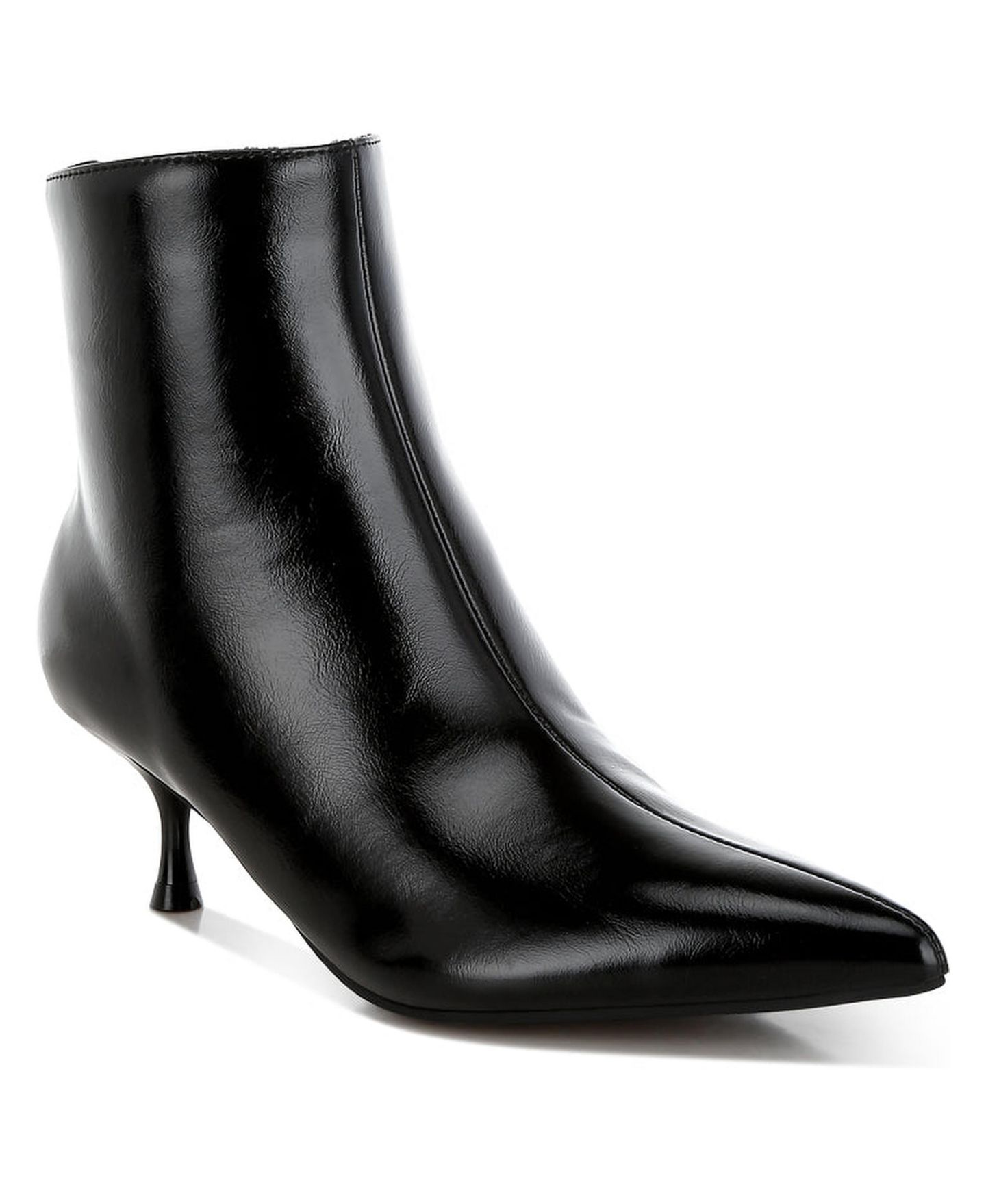 Женские ботинки London Rag Thymus Kitten Heel, цвет: Чёрная искусственная кожа — фото 2