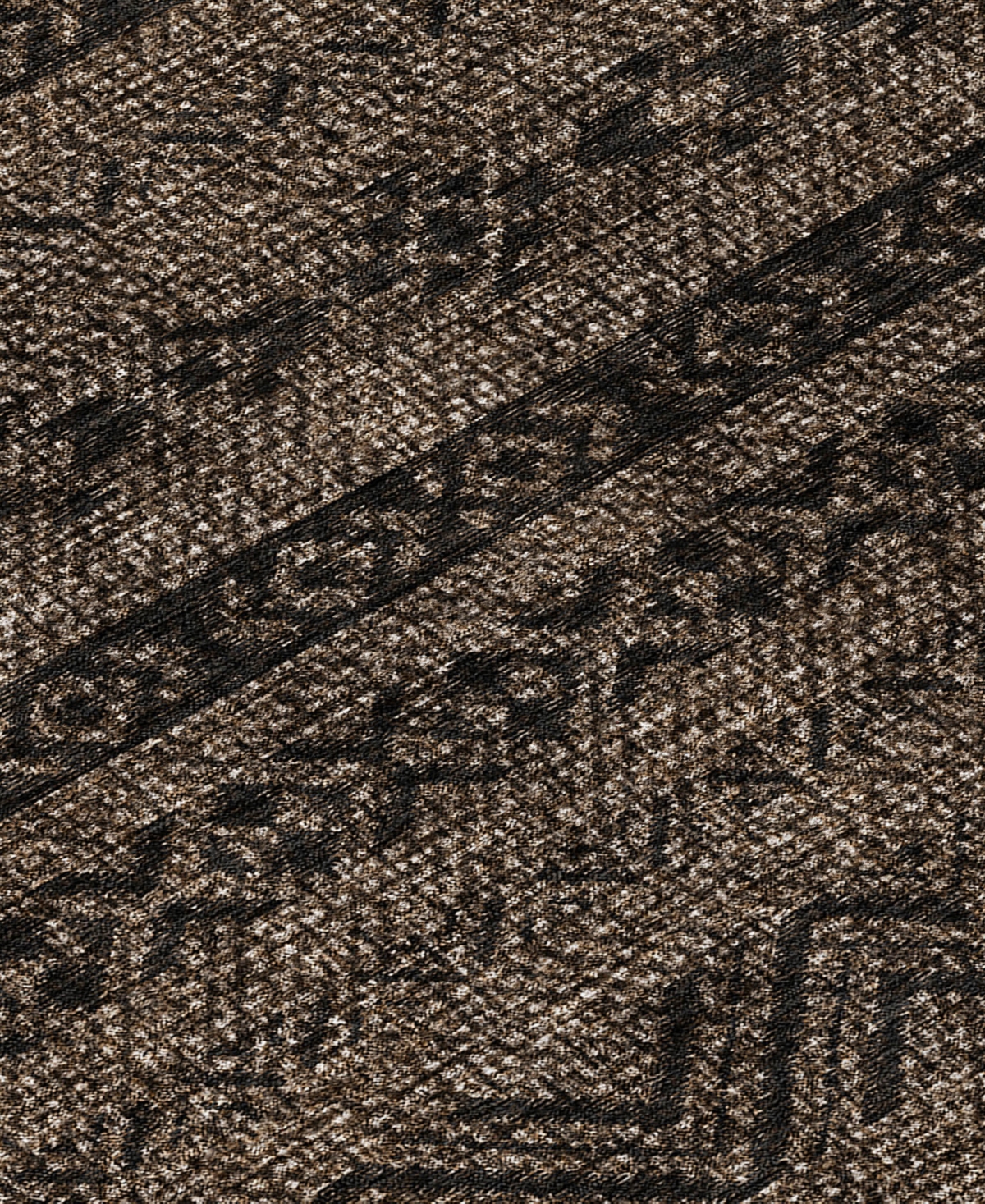 Addison Chantille Acn803 5'x7'6'' Area Rug In Chocolate