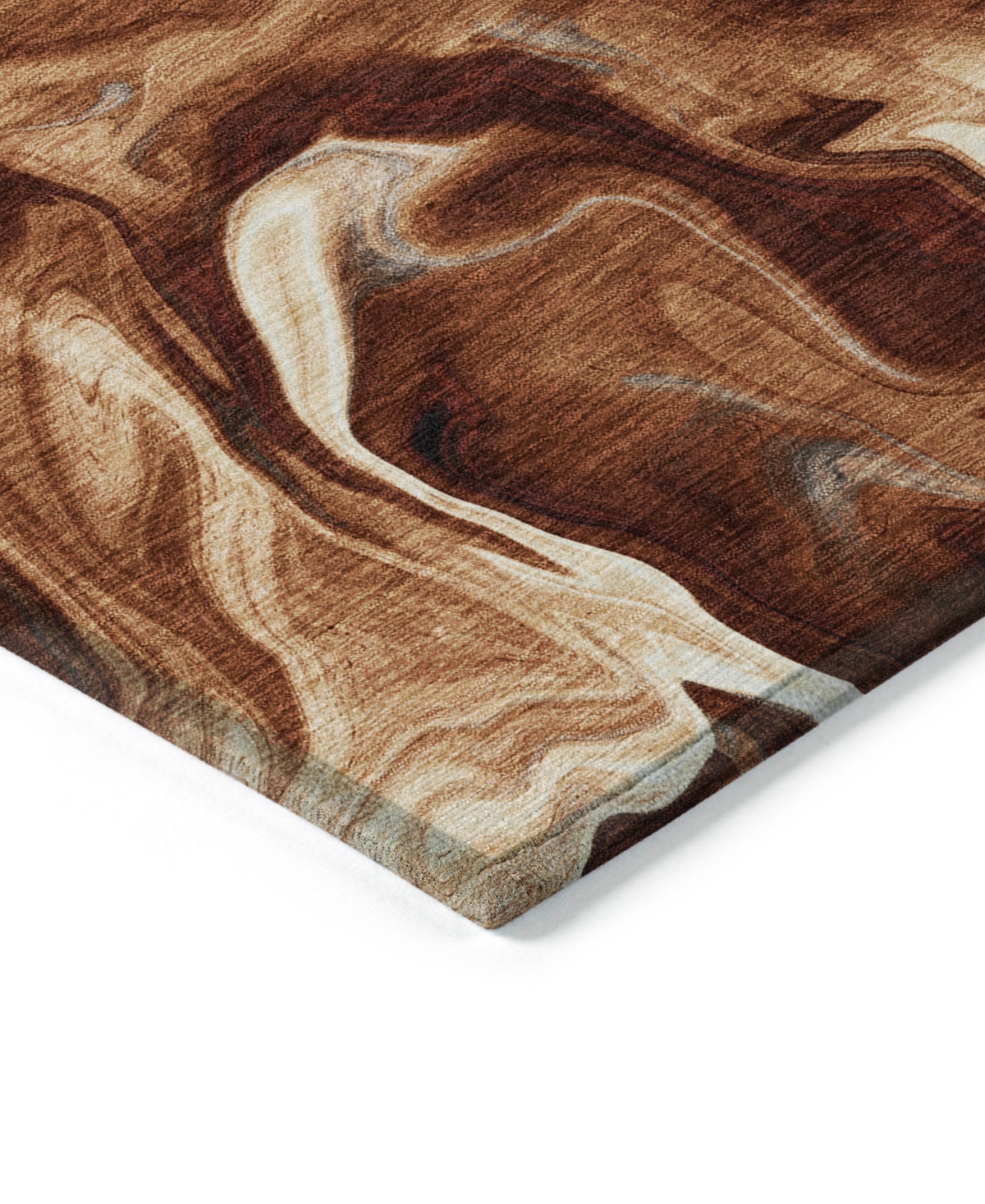 Addison Chantille Acn802 5'x7'6'' Area Rug In Paprika