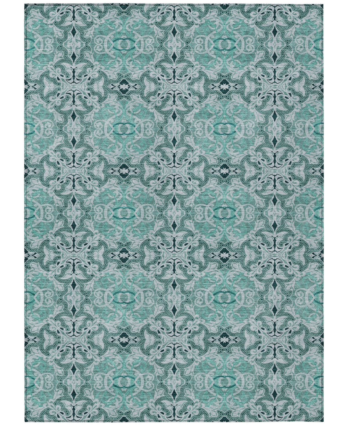 Addison Chantille Acn783 8'x10' Area Rug In Teal