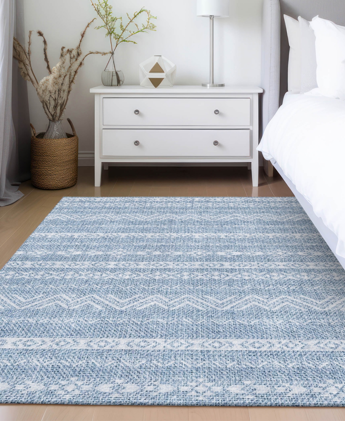 Addison Chantille Acn803 8'x10' Area Rug In Blue