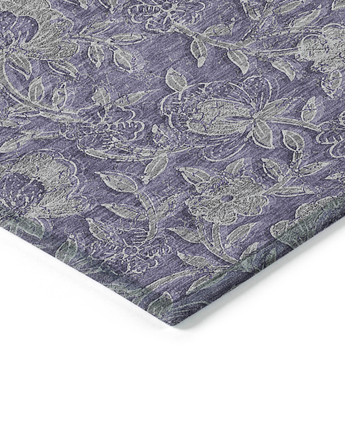 Addison Chantille Acn771 9'x12' Area Rug In Eggplant