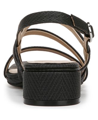 Women's Janet Square Open Toe Slingback Dress Sandals