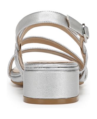 Women's Janet Square Open Toe Slingback Dress Sandals