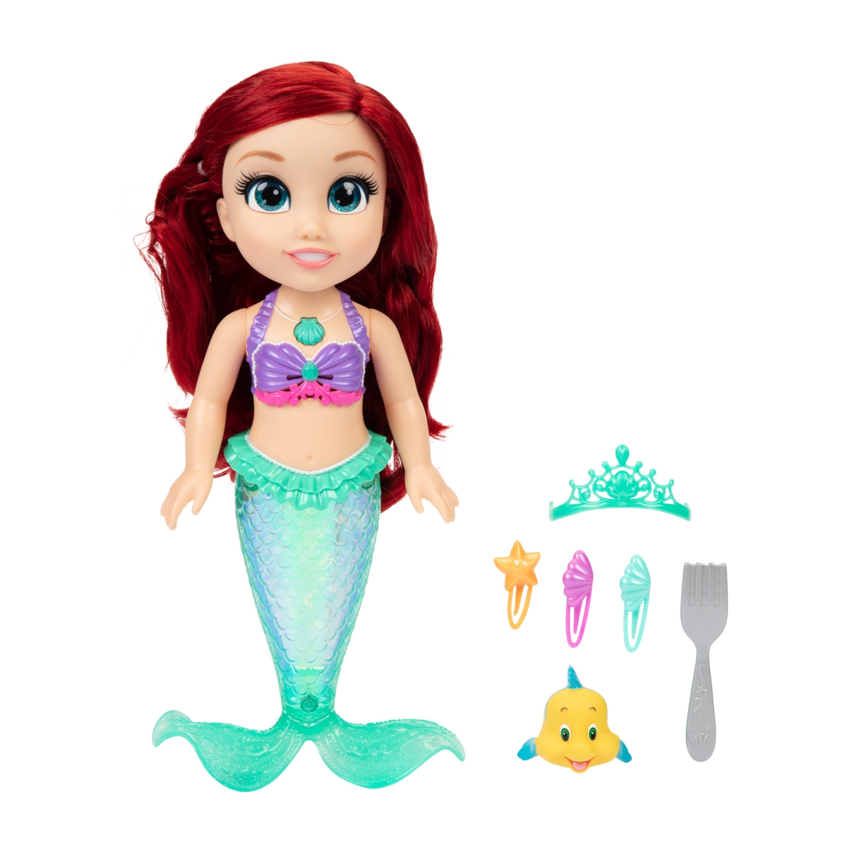 Disney Princess Sing And Sparkle Ariel Doll In Multicolor