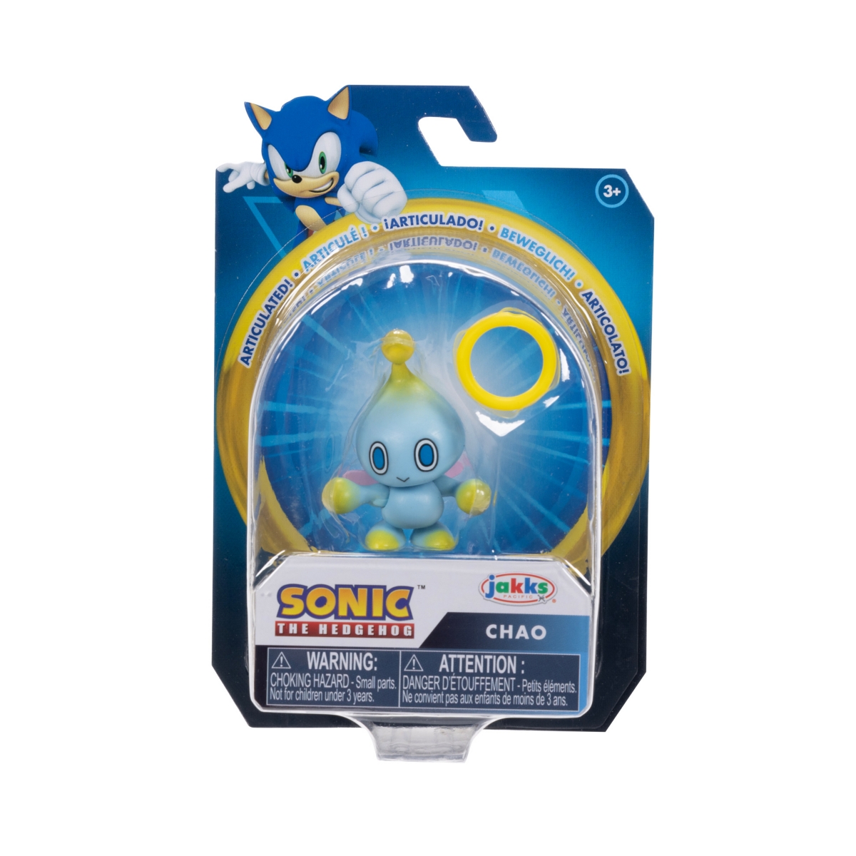Sonic The Hedgehog 2.5" Chao Collectible Action Figure In No Color