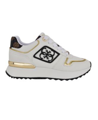 【GUESS ゲス】Koyaa レディーススニーカー GUESS Women's Koyaa Quattro G Logo Retro Jogger Sneakers