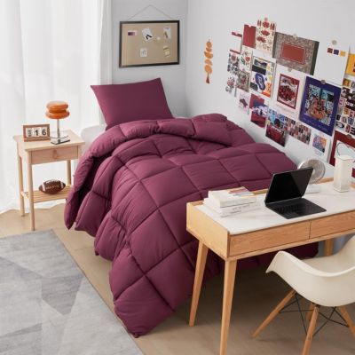 Satin Panda - Oversized Comforter Set - Summer Melon,Twin XL
