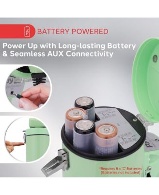 50-Watt Portable Megaphone with Siren, MP3 Input, Automatic Siren, Shoulder Strap, Lightweight