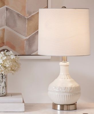 Gypsy 20.5" Embossed Boho Table Lamp